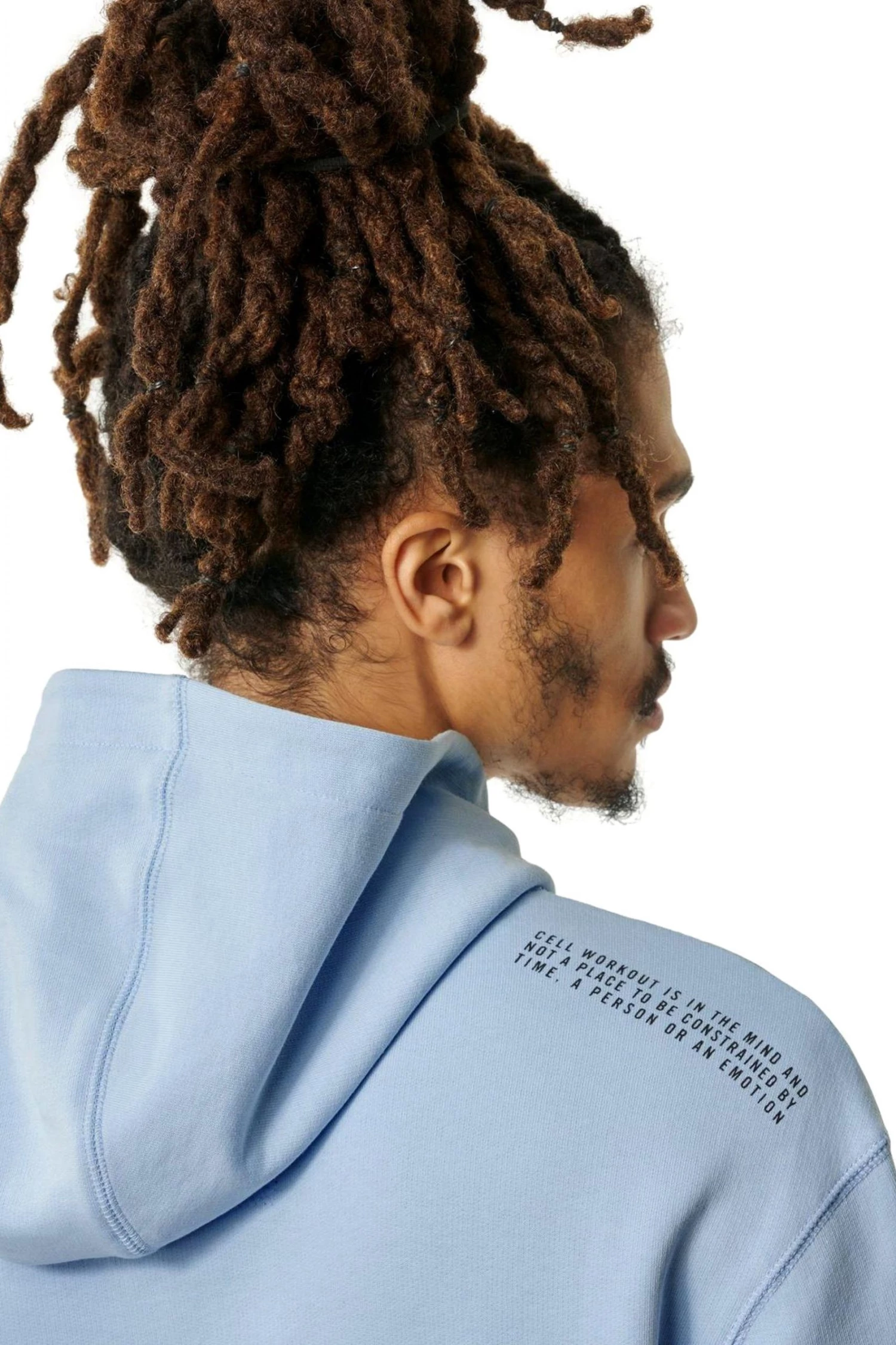 Cell Workout Hoodie Blush Pink - Image 4