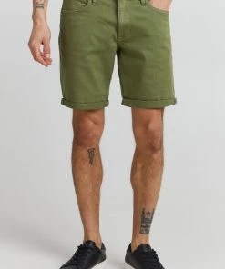 Blend Green Denim Shorts