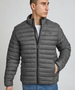 Blend Grey Lightweight Puffer Jacket