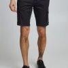 Blend Black Vintage Heavy Cotton Stretch Cargo Shorts