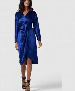 Closet Navy London Kimono Dress