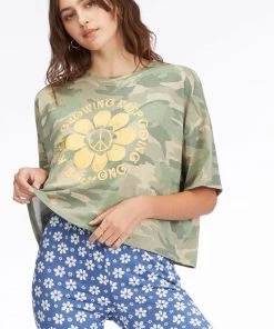 Billabong Green Feeling Free T-Shirt