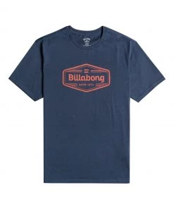 Billabong Clothing Blue Denim Short Sleeve T-Shirt