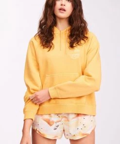 Billabong Clothing Yellow Marigold Hoodie