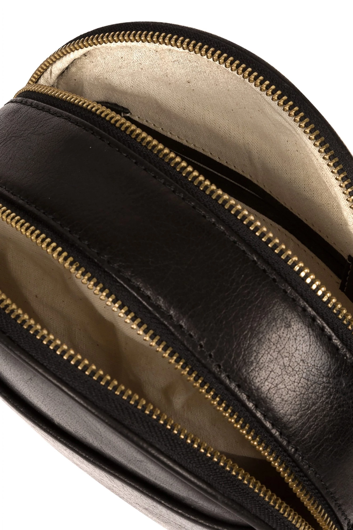 Conkca Black Rolla Leather Cross-Body Bag - Image 4