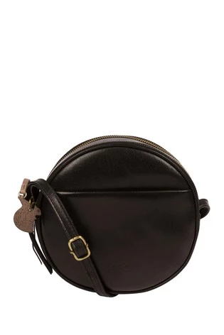 Conkca Black Rolla Leather Cross-Body Bag - Image 5