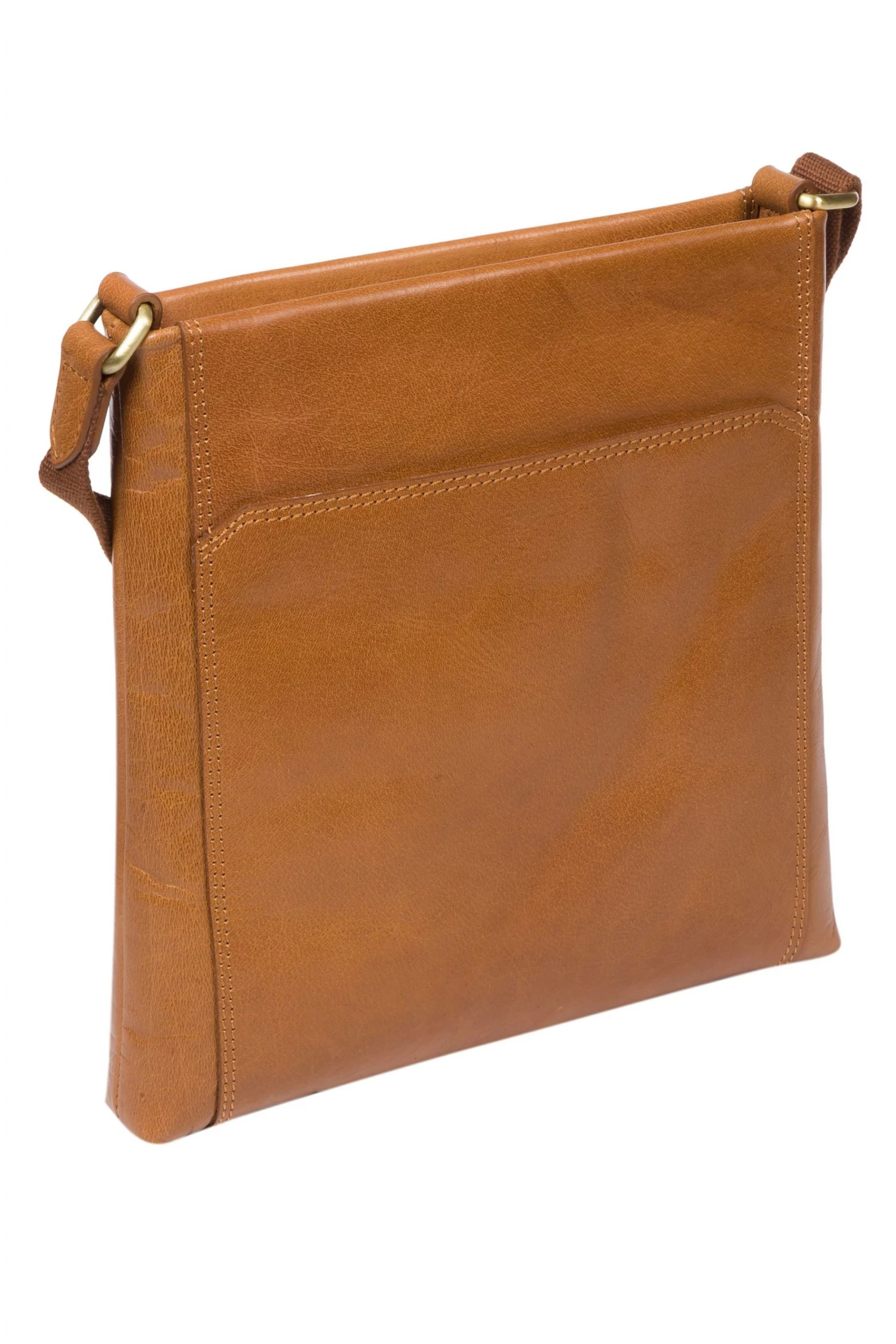 Conkca Dink Leather Cross-Body Bag Navy - Image 3