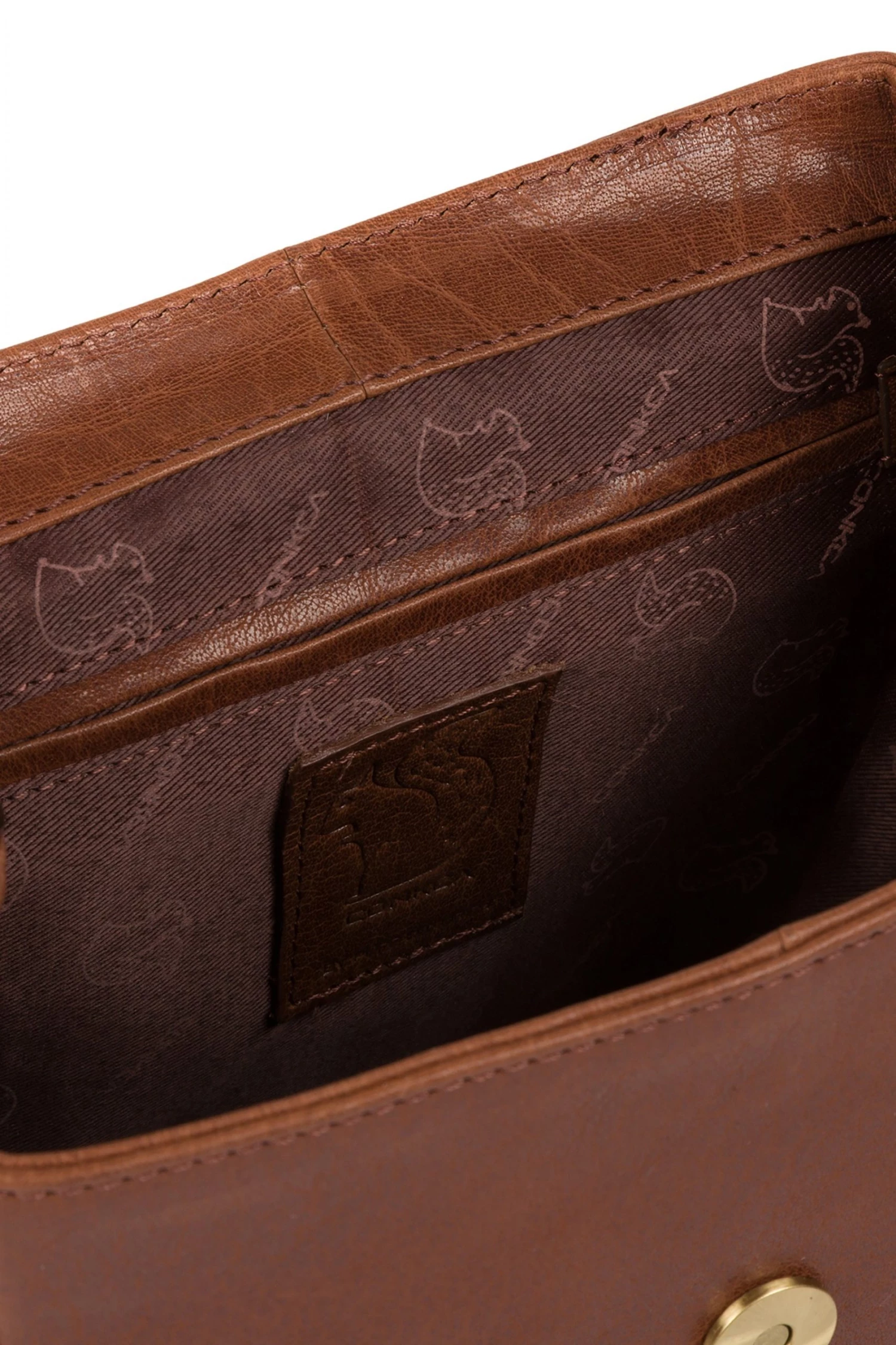 Conkca Simone Leather Backpack Conker Brown - Image 5