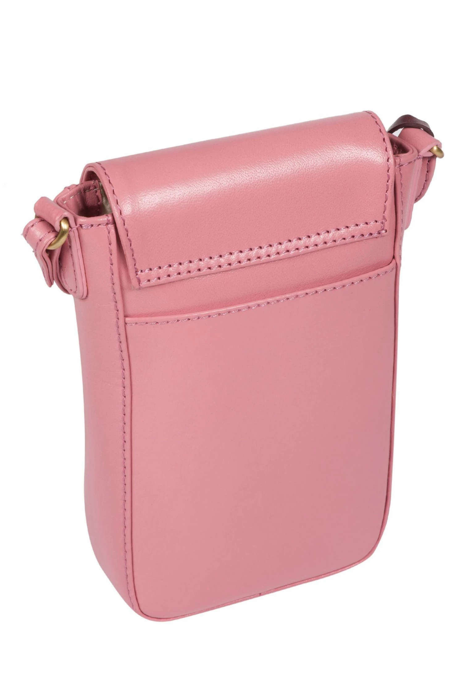 Conkca London Buzz Leather Small Cross-Body Bag Purple - Image 2