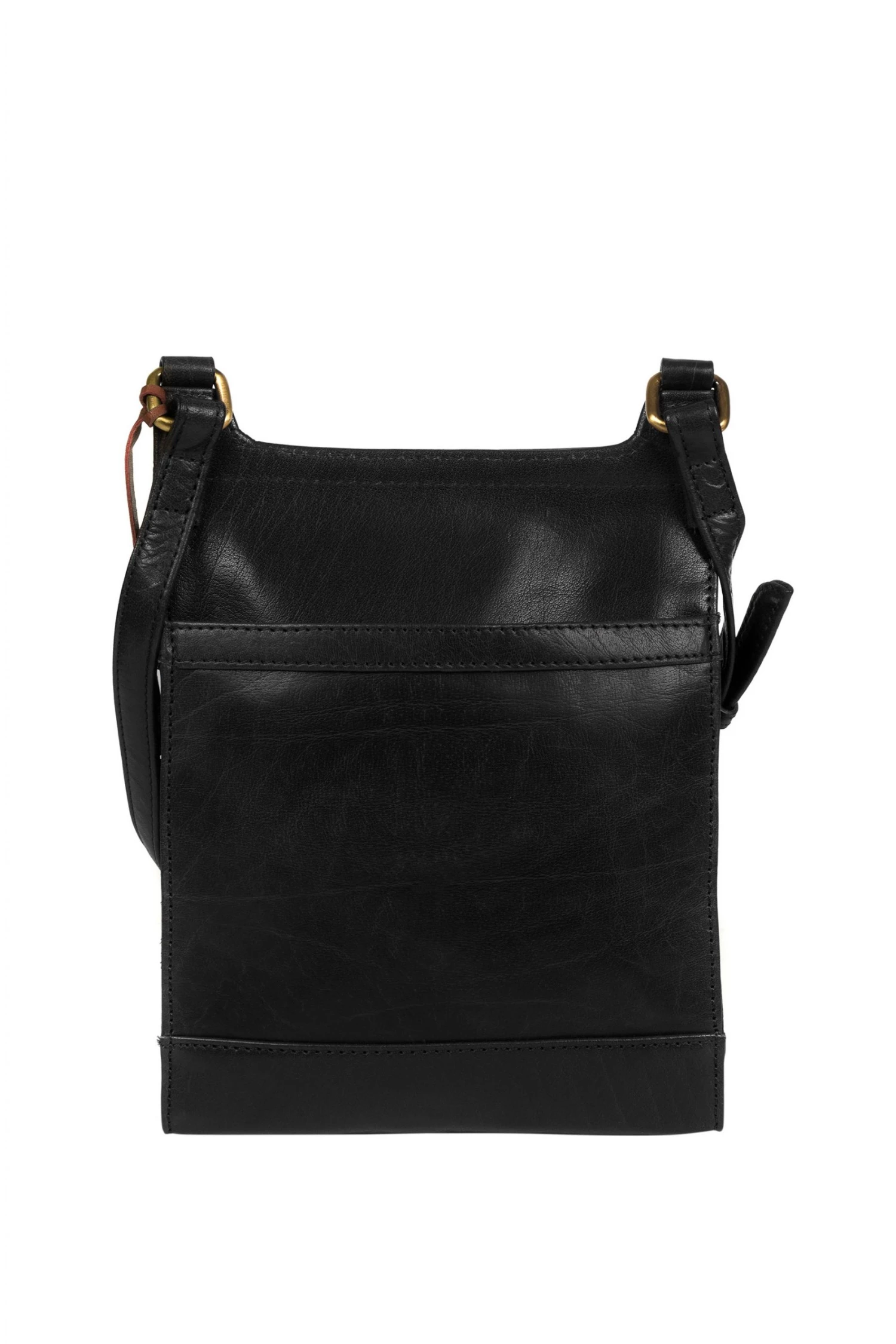 Conkca Sasha Leather Cross-Body Bag Plum - Image 3