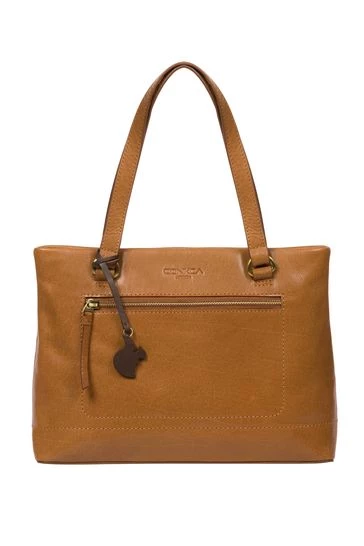 Conkca Dark Tan Alice Leather Handbag - Image 3