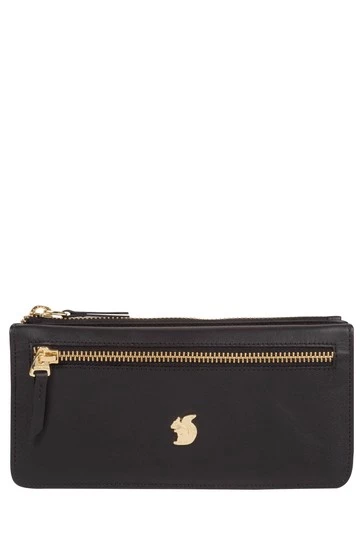 Conkca Buttercup Leather Purse Black - Image 8