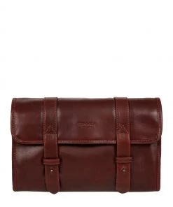 Conkca Mere Leather Hanging Washbag