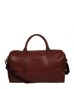 Conkca Orton Leather Holdall Black