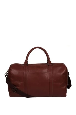 Conkca Orton Leather Holdall Black - Image 6