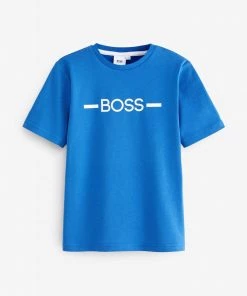 BOSS Blue Logo T-Shirt