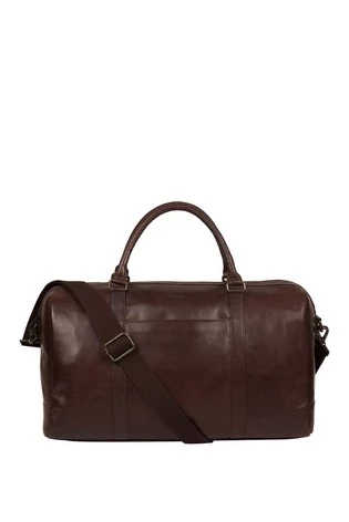 Conkca Orton Leather Holdall Black - Image 7