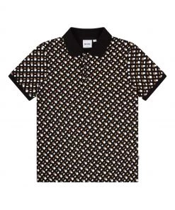 BOSS Black Logo Printed Polo Shirt
