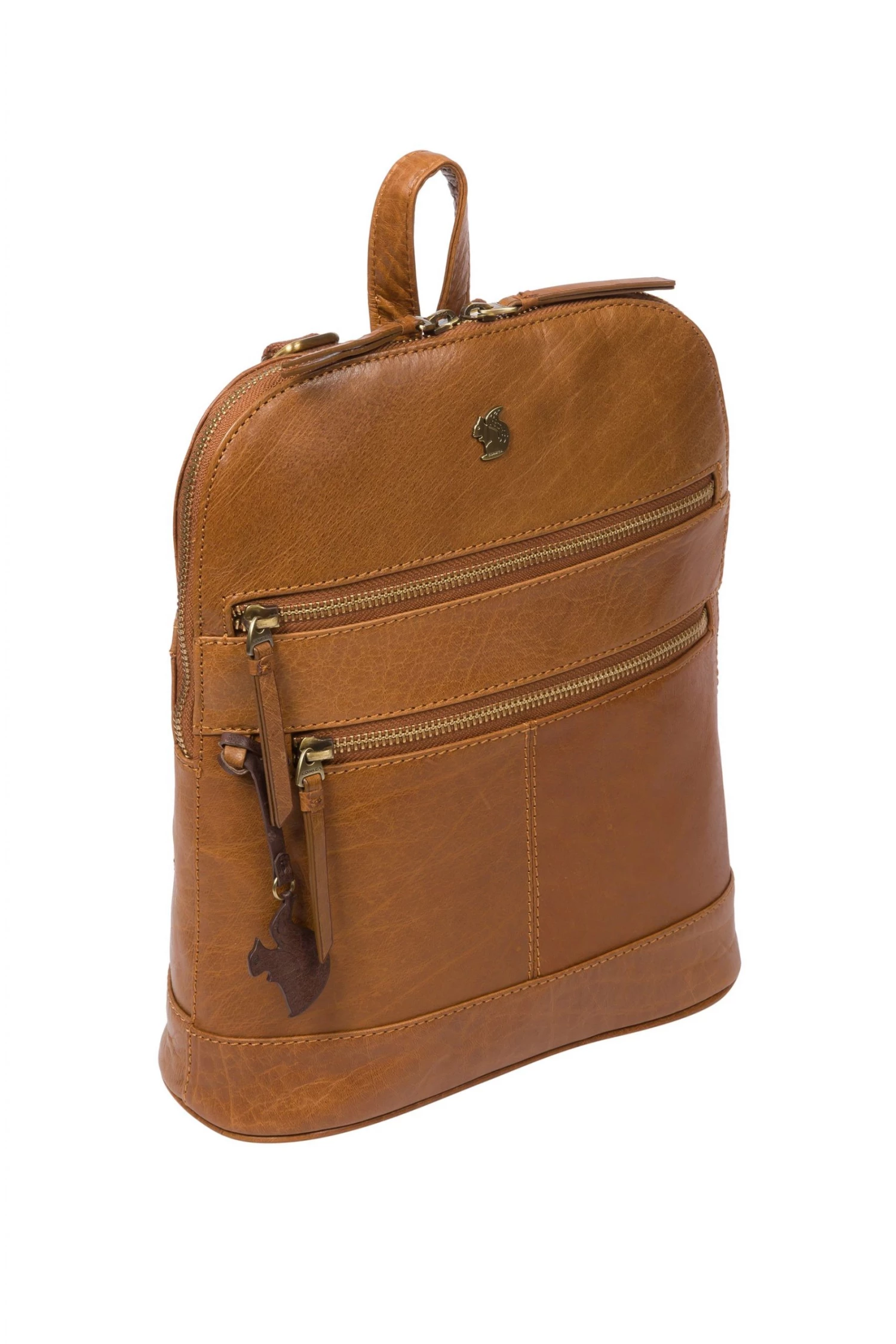 Conkca Francisca Leather Backpack Black - Image 4